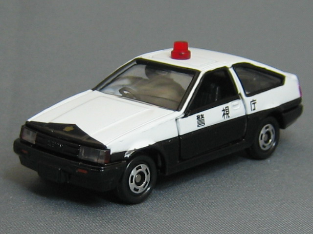 トヨタ　カローラレビン　ＡＥ８６　パトロールカー（警視庁）